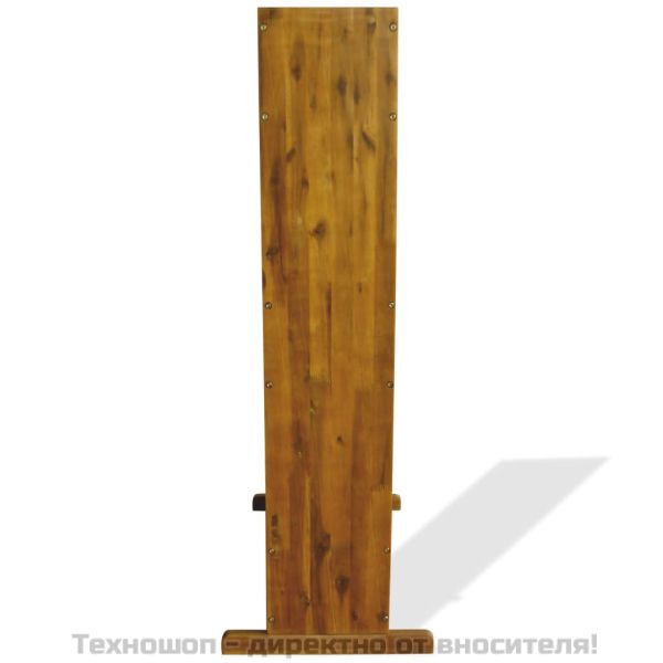 Градинска повдигната леха на 3 нива, акациева дървесина масив