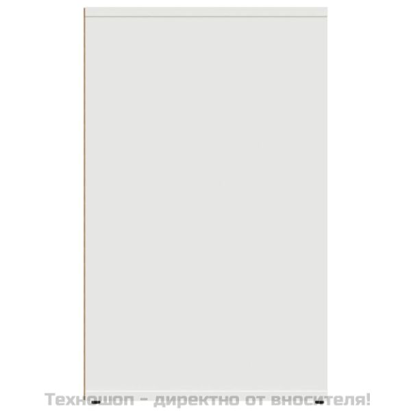 Шкаф за гримиране, бял, 80x40x65 см, инженерно дърво