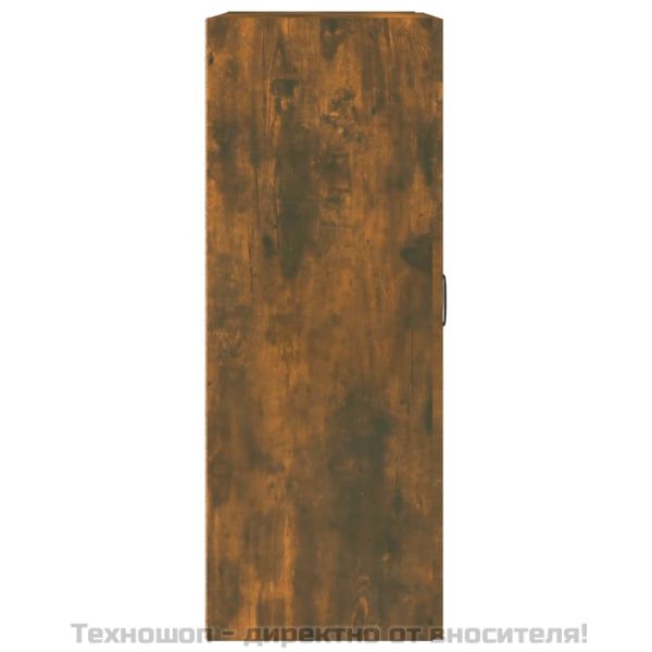 Окачен стенен шкаф, опушен дъб, 69,5x32,5x90 см