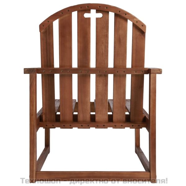 Градински столове, 2 бр, акациево дърво масив