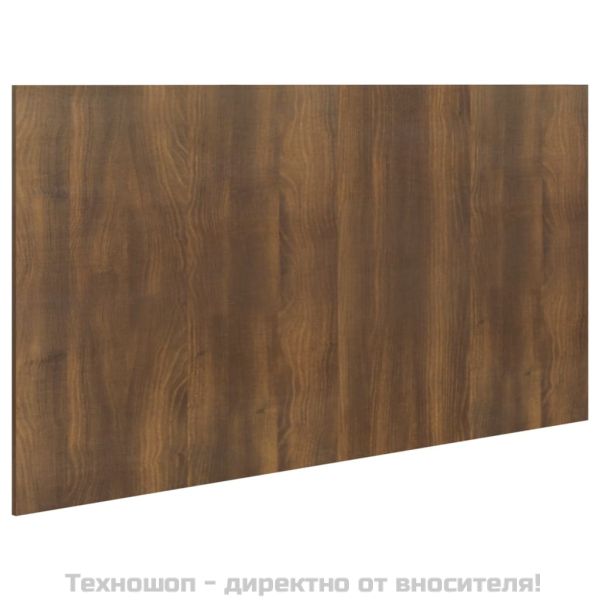 Табла за легло, кафяв дъб, 160x1,5x80 см, инженерно дървесина