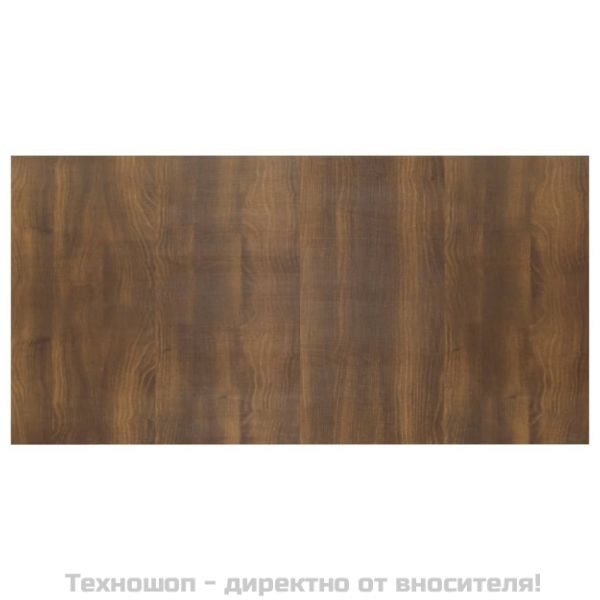 Табла за легло, кафяв дъб, 160x1,5x80 см, инженерно дървесина
