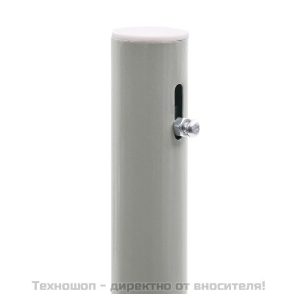 Прибираща се странична тента, 160х500 см, червена