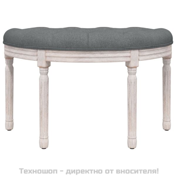 Пейка, тъмносива, 81,5x41x49 см, текстил