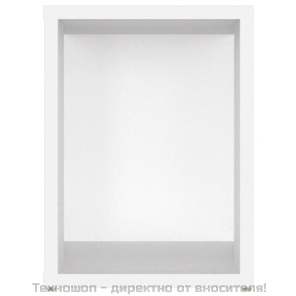 ТВ шкаф, бял, 80x24x32 см, инженерно дърво