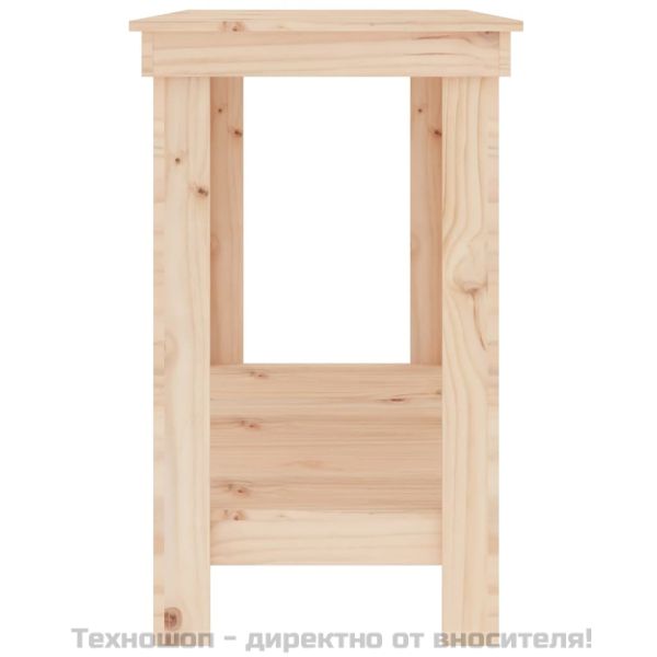 Работна маса 180x50x80 см борово дърво масив