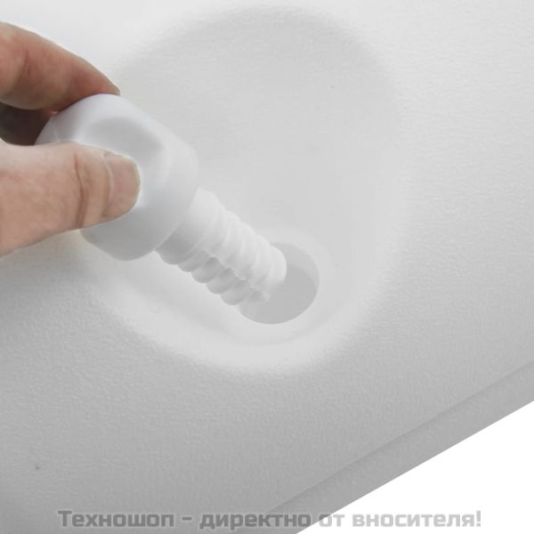 Баластни тежести за шатра, 4 бр, PE, бели