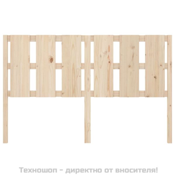 Горна табла за легло, 155,5x4x100 см, бор масив