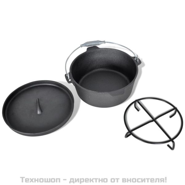 Комплект чугунени съдове – 9 части