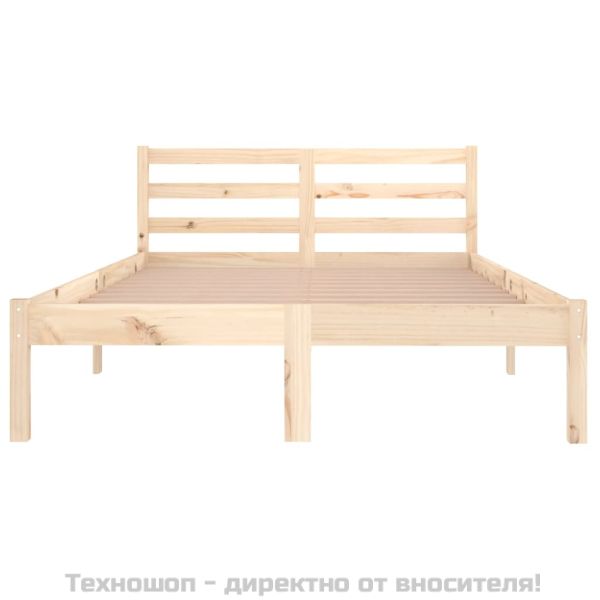 Рамка за легло, бор масив, 120х200 см