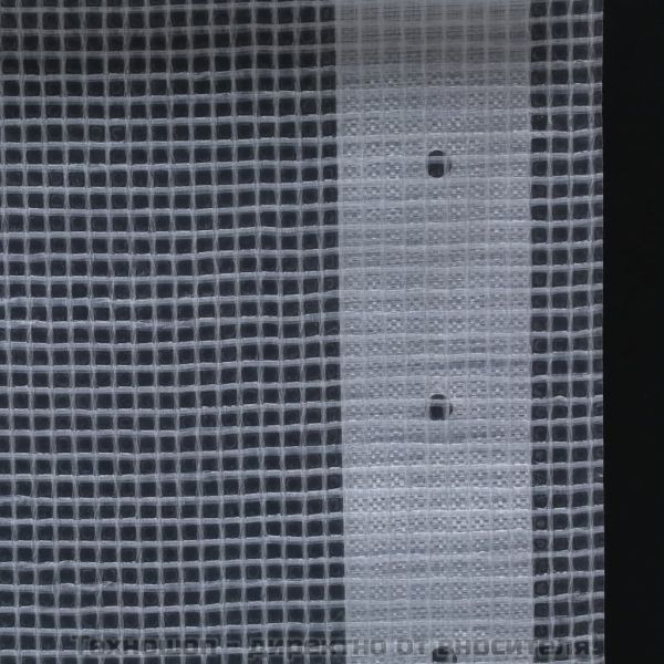 Брезент тип Лено, 260 г/м², 1,5x20 м, бял