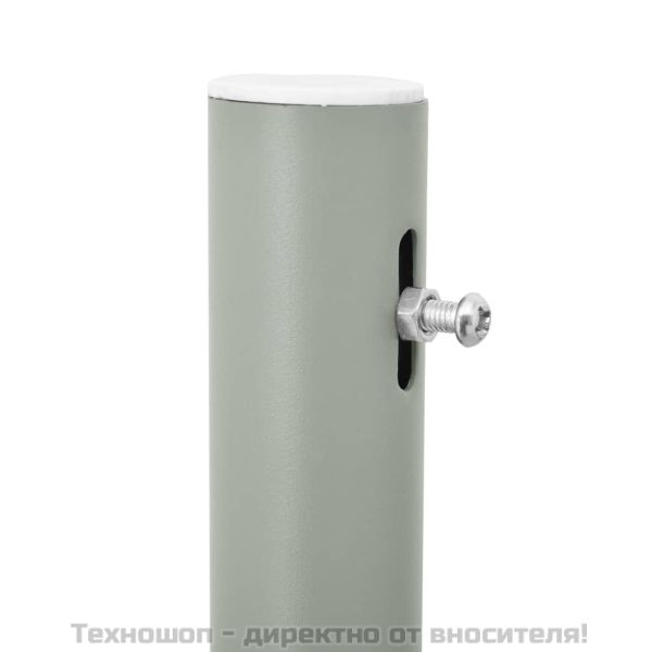 Прибираща се дворна странична тента, 170x300 см, червена