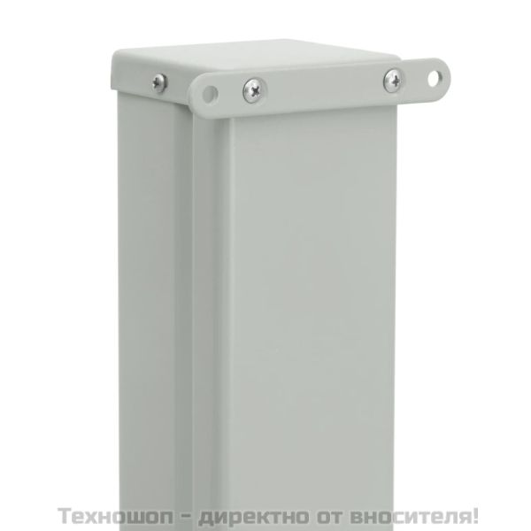 Прибираща се дворна странична тента, 170x300 см, червена