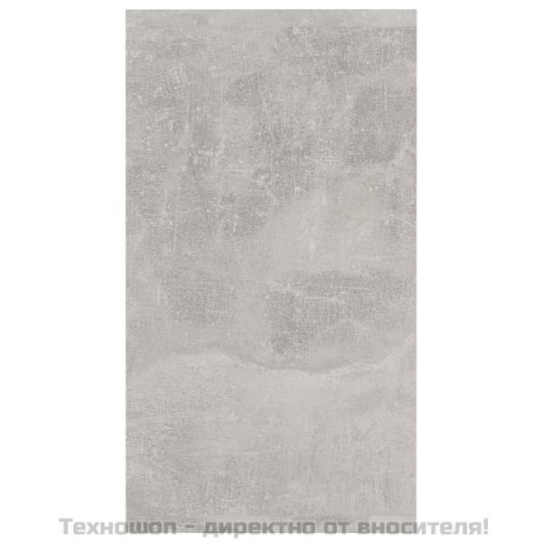 Библиотека/бюфет, бетонно сива, 66x30x98 см, инженерно дърво