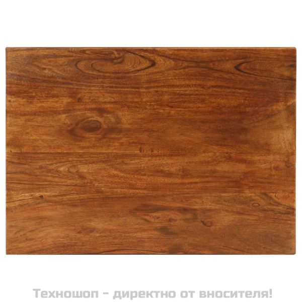 Комплект от 3 стифиращи маси, акация масив, 50x35x50 см, кафяв