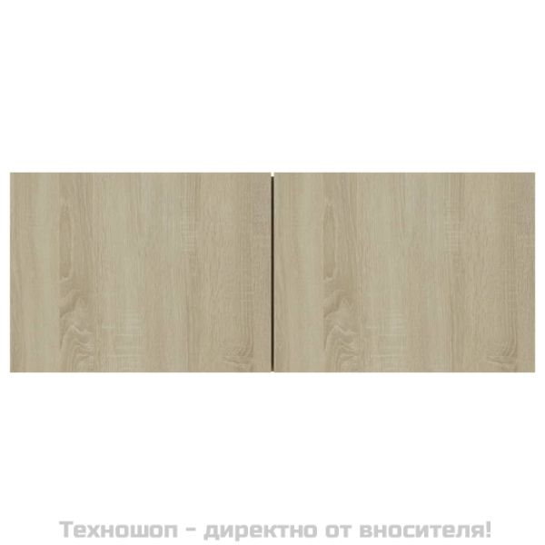 ТВ шкаф, дъб сонома, 80x30x30 см, инженерно дърво