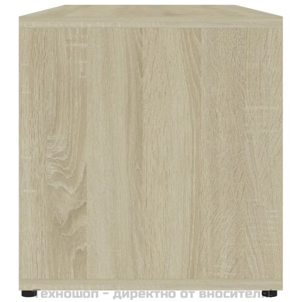 ТВ шкаф, дъб сонома, 80x34x36 см, инженерно дърво