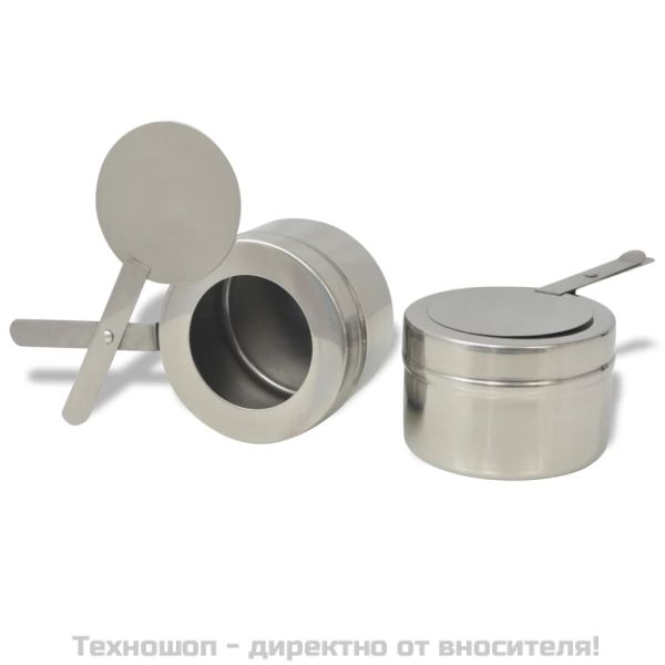 Комплект съдове за бен мари, 2 бр, неръждаема стомана