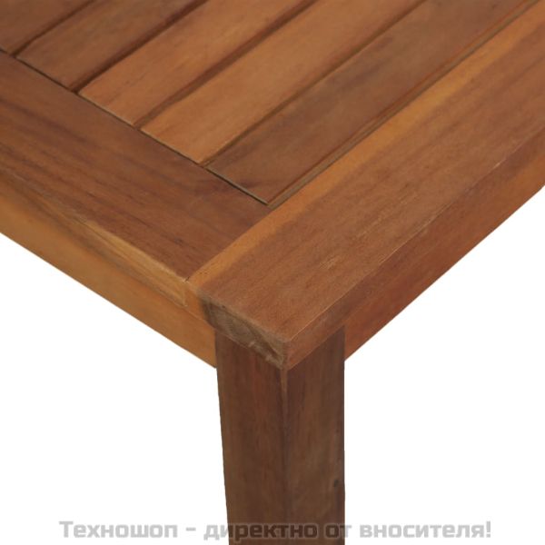 Градински комплект с възглавници, 4 части, черен полиратан