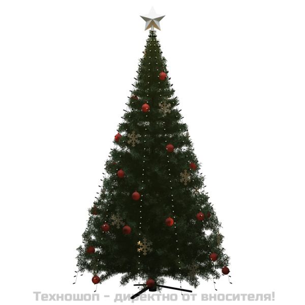 Коледни лампички мрежа с 500 LED 500 см