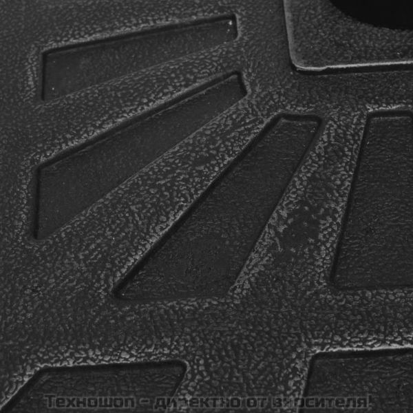 Основа за чадър, квадратна, смола, черна, 12 кг