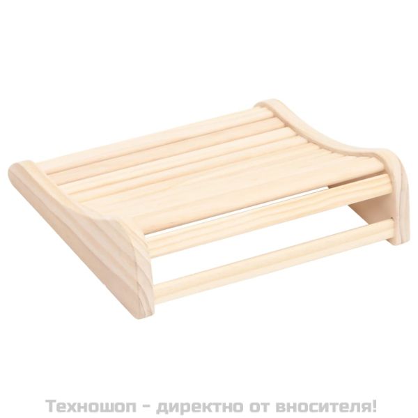 Облегалка за глава за сауна, масивен бор