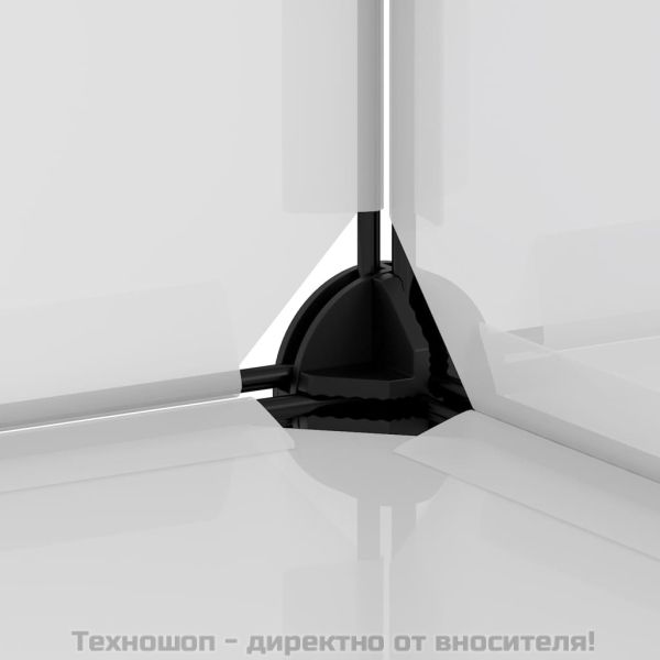 Клетка за малки животни прозрачна 142x74x93 см PP и стомана