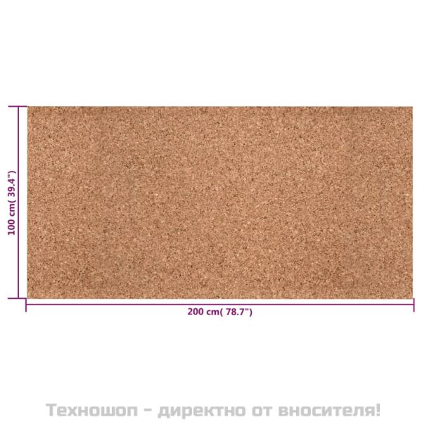 Коркова ролка 100x200 см 8 мм