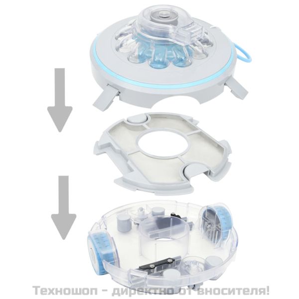 Безжичен робот за почистване на басейни, 27 W