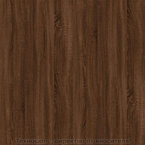 ТВ шкаф за стенен монтаж, кафяв дъб, 40x34,5x40 см