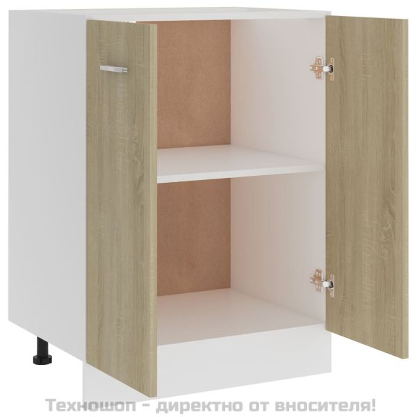 Долен шкаф "Lyon" дъб сонома 60x46x81,5 см, инженерно дърво