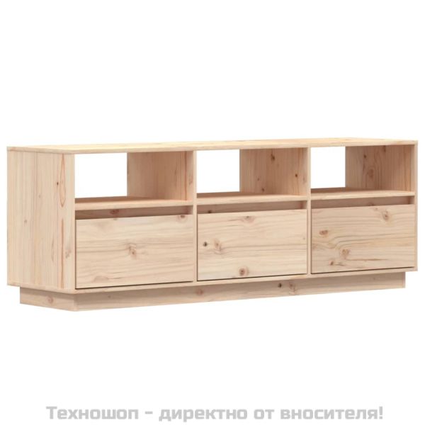 ТВ шкаф, 140x37x50 см, бор масив