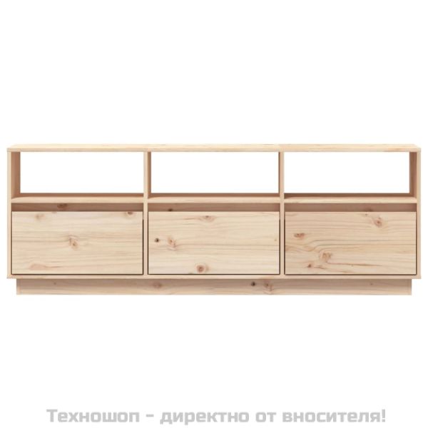 ТВ шкаф, 140x37x50 см, бор масив