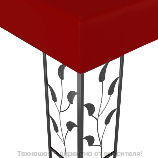 Шатра, 3х3 м, виненочервена