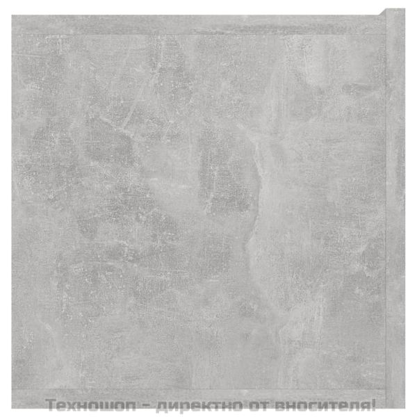 Окачени TВ шкафове, 2 бр, бетонно сиви, 60x30x30 см