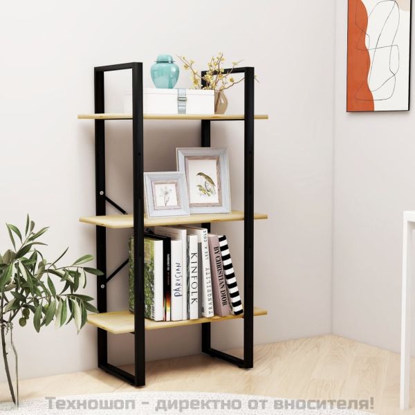 Етажерка, 60x30x105 см, борово дърво масив