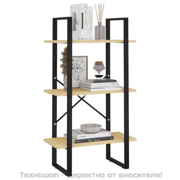 Етажерка, 60x30x105 см, борово дърво масив