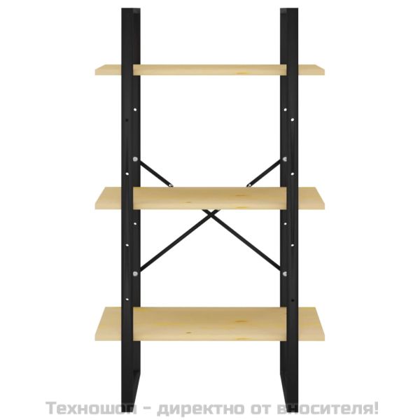 Етажерка, 60x30x105 см, борово дърво масив