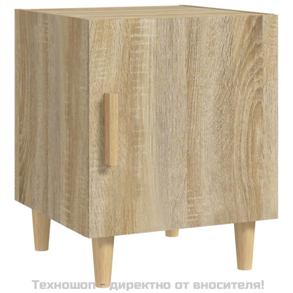 Нощни шкафчета, 2 бр, сонома дъб, инженерно дърво