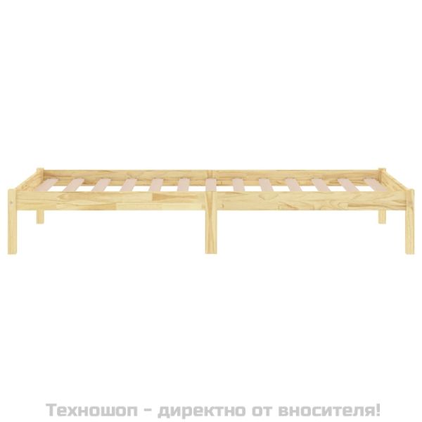Рамка за легло, бор масив, 100x200 см