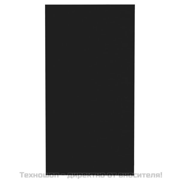 Помощна маса, черна, 50x26x50 см, инженерно дърво