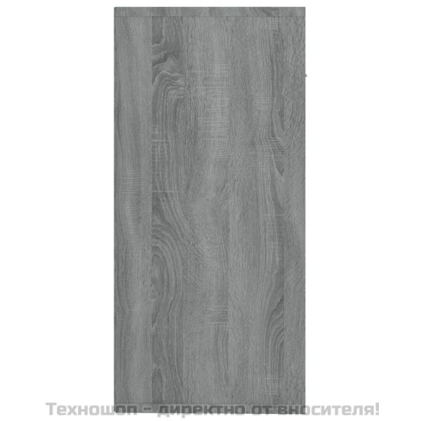 Сайдборд, сив сонома, 88x30x65 см, инженерно дърво