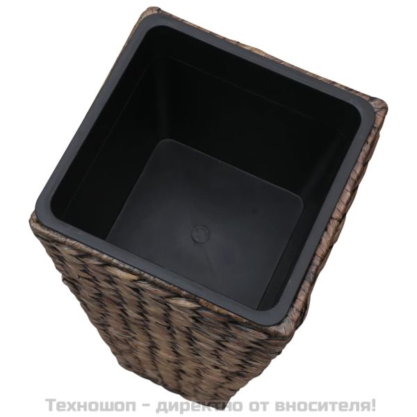 Повдигнати лехи, 3 бр, воден хиацинт, тъмнокафяви