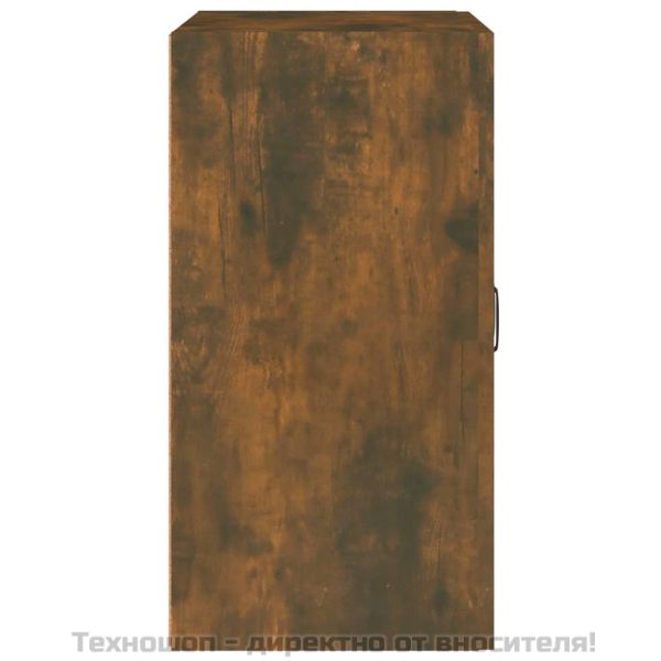 Стенен шкаф, Опушен дъб, 60x31x60 см, инженерно дърво