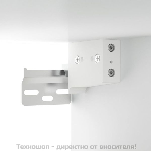 Стенен шкаф, бял, 68x30x20 см, инженерно дърво