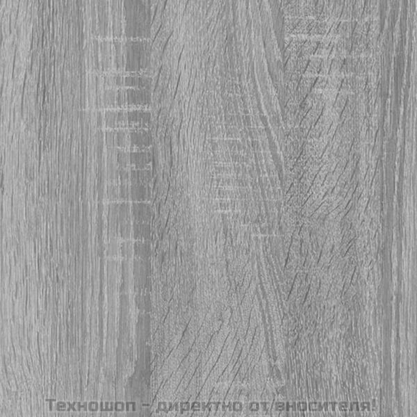 Шкаф за обувки, сив сонома, 100x35x38 см, инженерно дърво