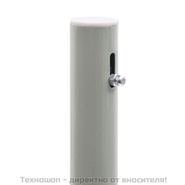 Прибираща се странична тента, 160х500 см, синя