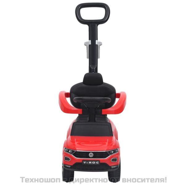 Кола за бутане Volkswagen T-Roc, червена
