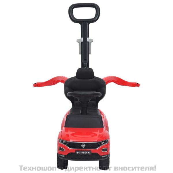 Кола за бутане Volkswagen T-Roc, червена