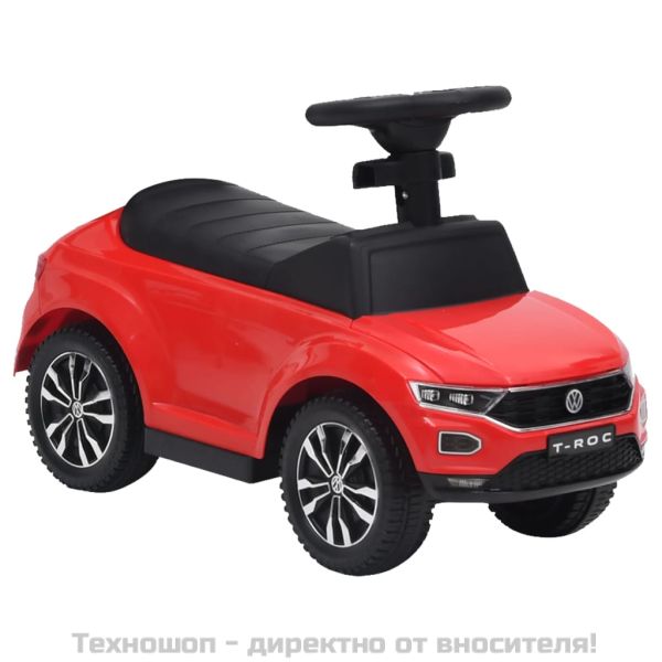 Кола за бутане Volkswagen T-Roc, червена